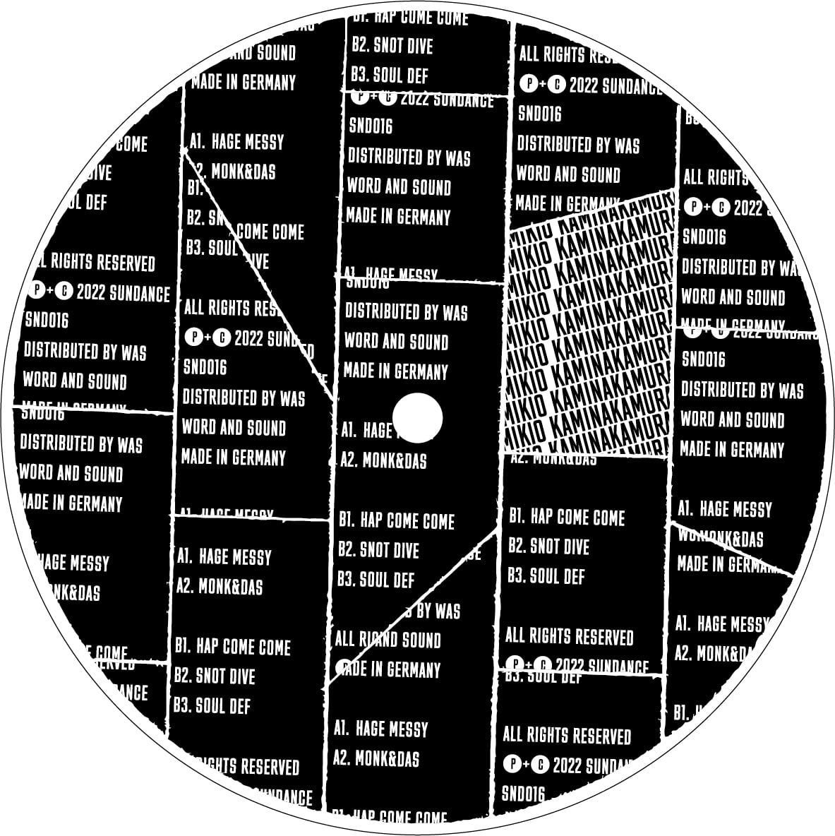 MIKIO KAMINAKAMURA - SND16 // Sundance